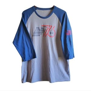 Under Armour Graphic Tee Shirt XL Eagle 1776 Flag